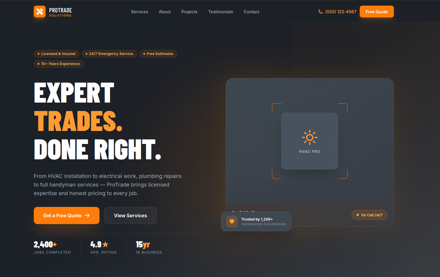 ProTrade Solutions - HVAC & Trades