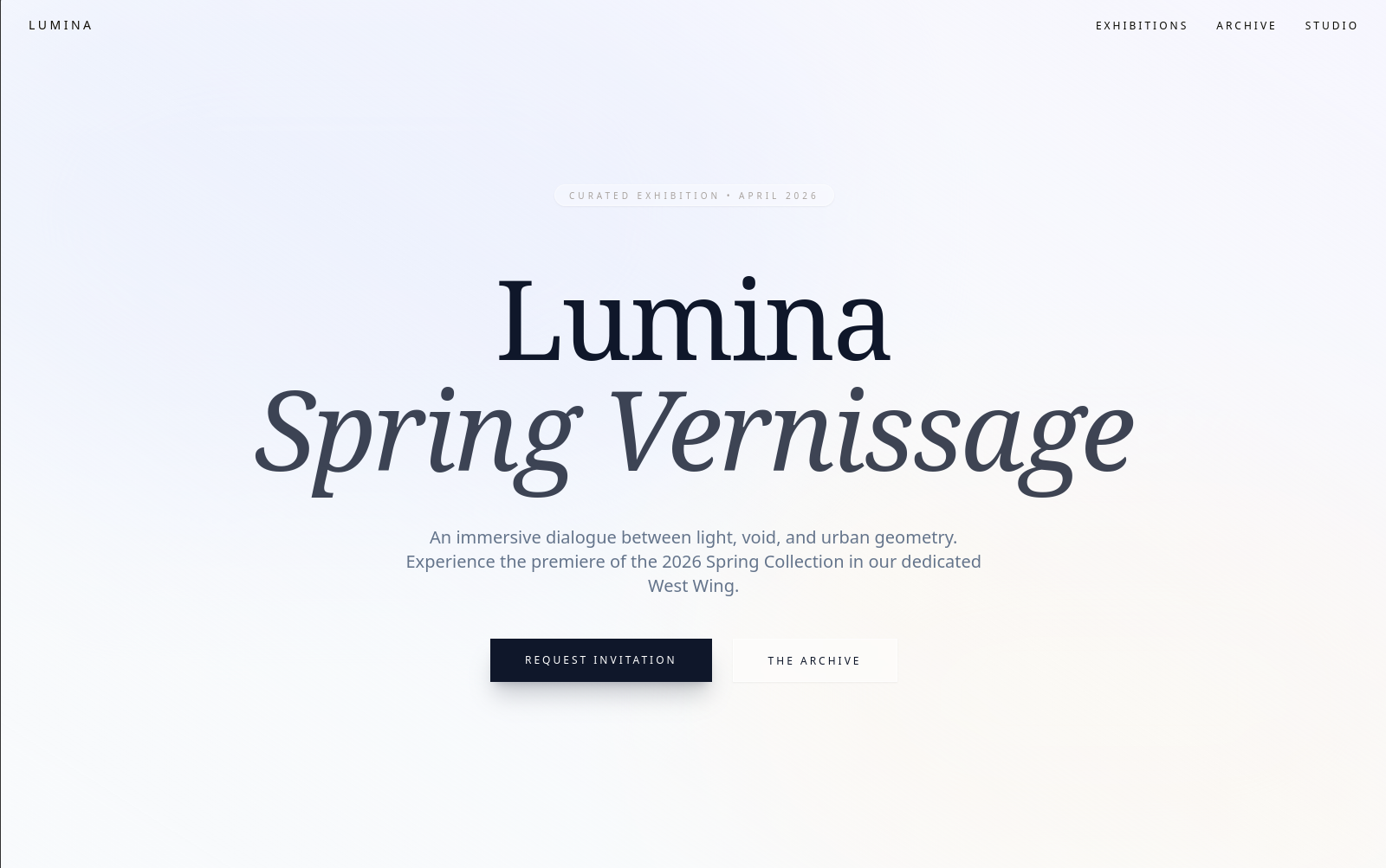 Lumina Spring Vernissage